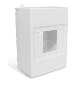 Quadros de Sobrepor Combi Box para 4 disjuntores  DIN